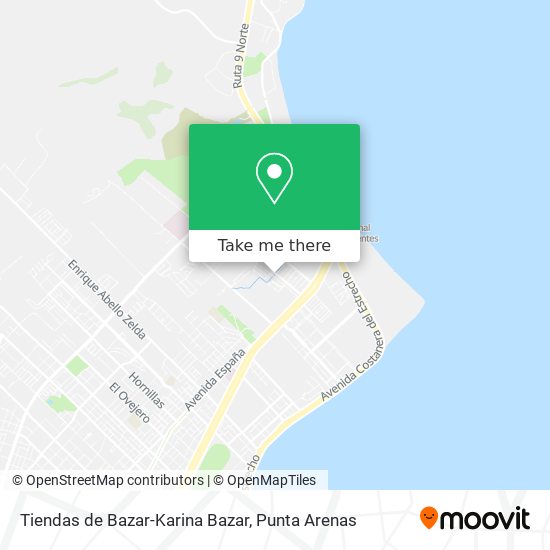 Mapa de Tiendas de Bazar-Karina Bazar