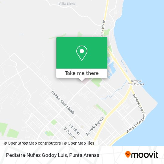 Pediatra-Nuñez Godoy Luis map
