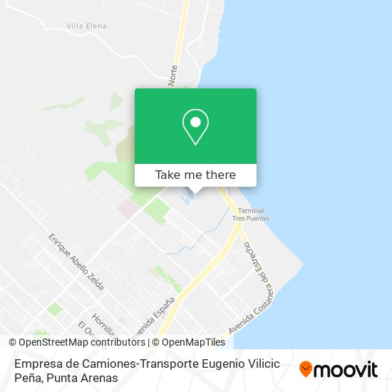 Empresa de Camiones-Transporte Eugenio Vilicic Peña map