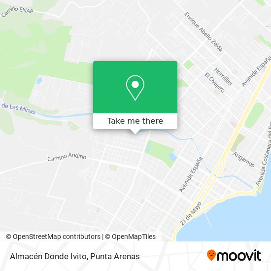 Mapa de Almacén Donde Ivito