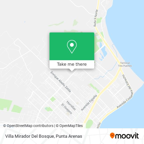 Mapa de Villa Mirador Del Bosque