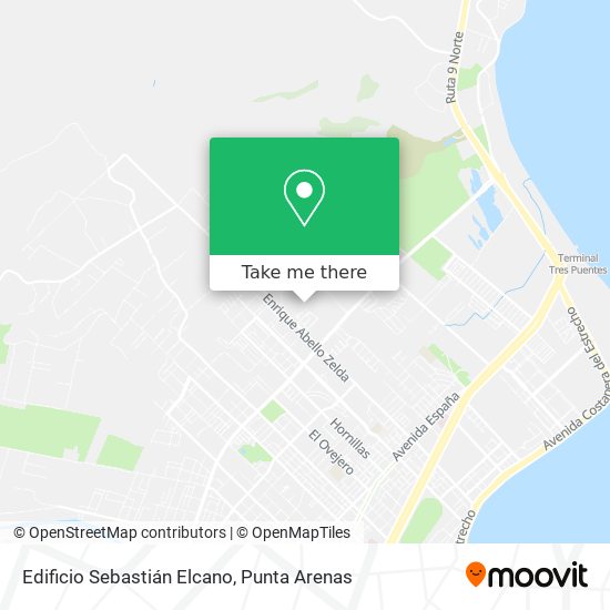 Mapa de Edificio Sebastián Elcano