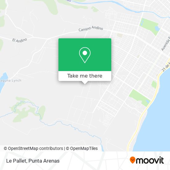 Mapa de Le Pallet