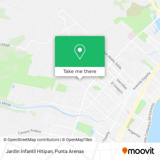 Mapa de Jardin Infantil Hitipan