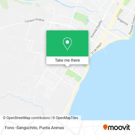 Mapa de Fono -Sanguchito