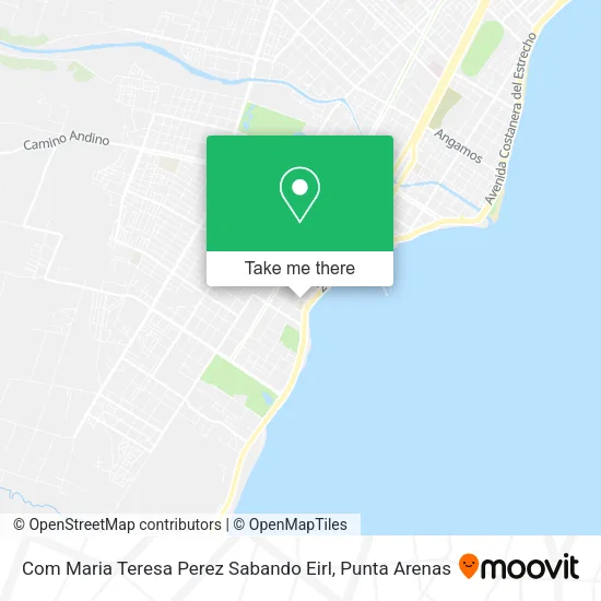 Mapa de Com Maria Teresa Perez Sabando Eirl