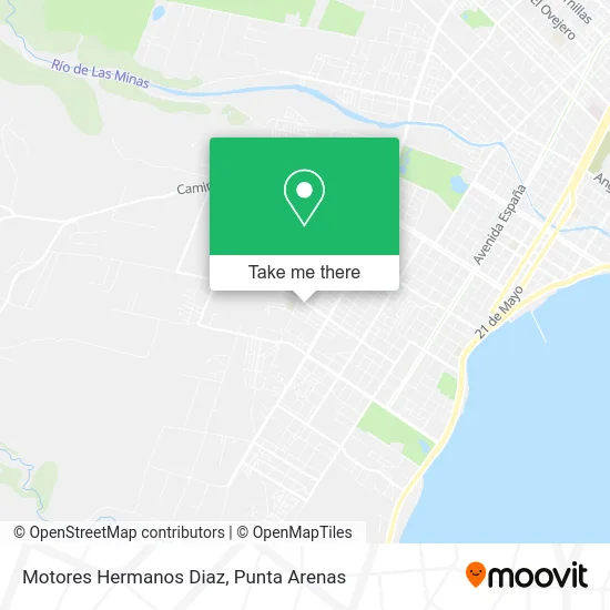 Motores Hermanos Diaz map
