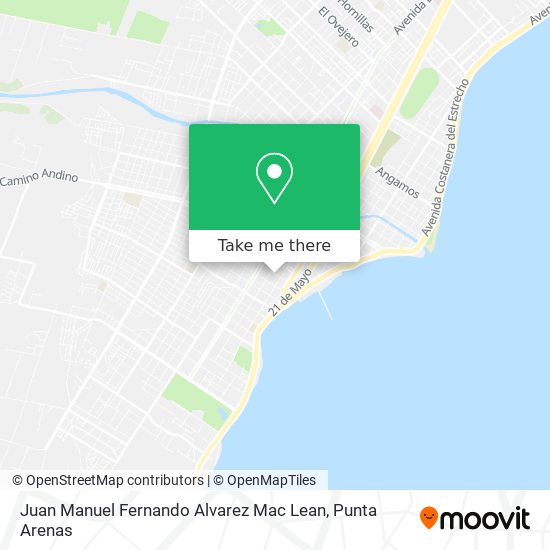 Juan Manuel Fernando Alvarez Mac Lean map