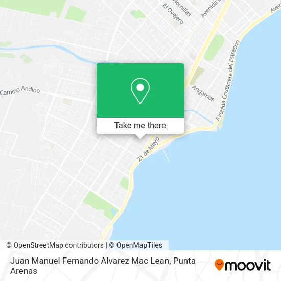 Mapa de Juan Manuel Fernando Alvarez Mac Lean