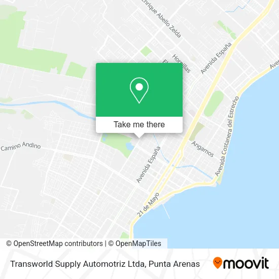 Transworld Supply Automotriz Ltda map