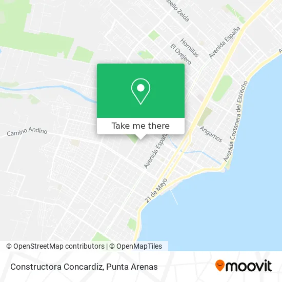 Constructora Concardiz map