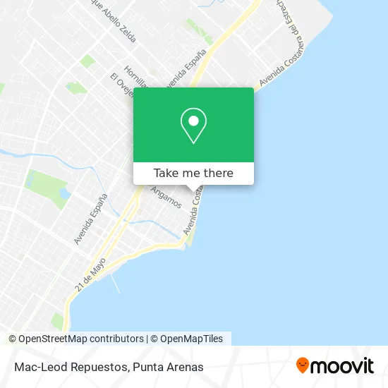 Mac-Leod Repuestos map