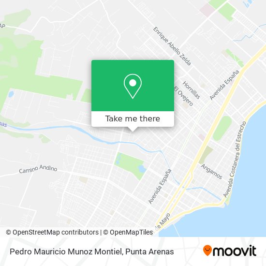 Mapa de Pedro Mauricio Munoz Montiel