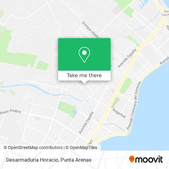 Mapa de Desarmaduria Horacio