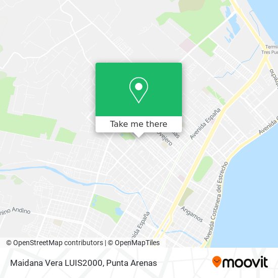 Maidana Vera LUIS2000 map