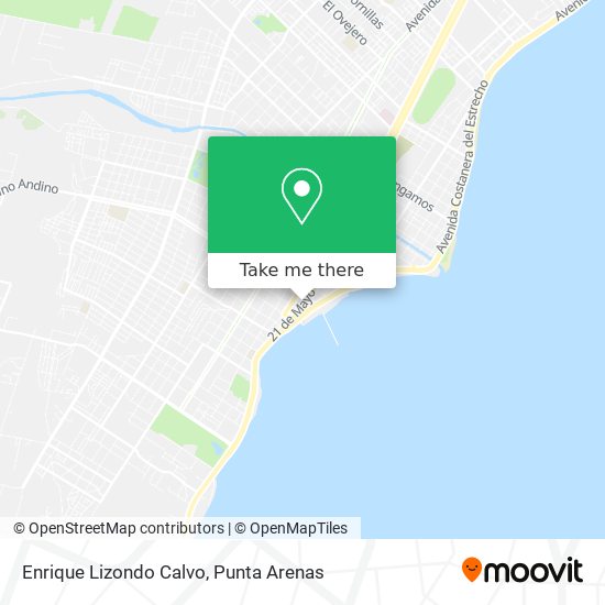 Enrique Lizondo Calvo map
