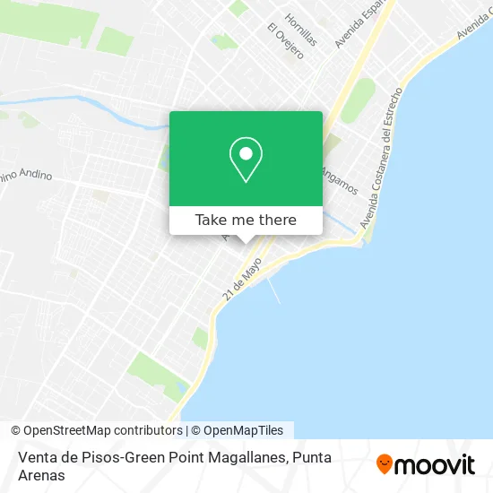 Mapa de Venta de Pisos-Green Point Magallanes