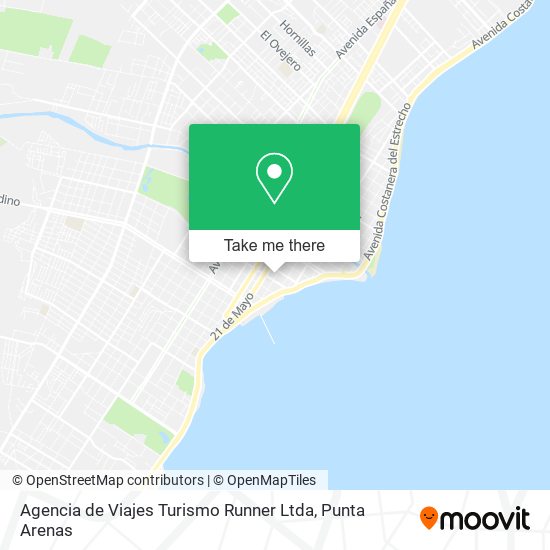 Agencia de Viajes Turismo Runner Ltda map