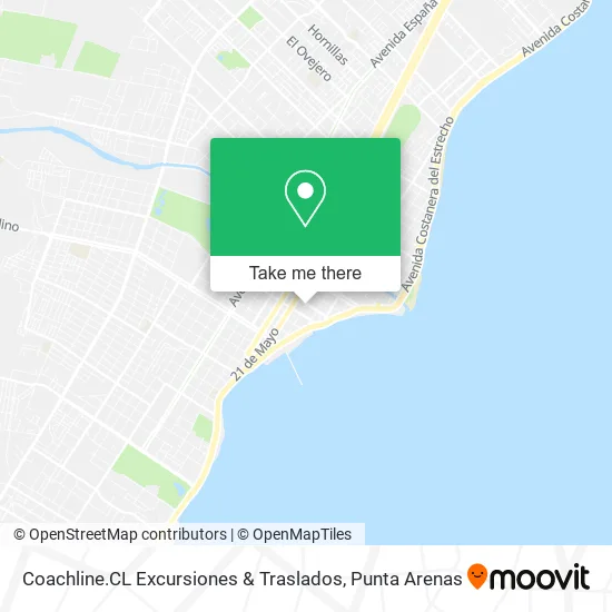 Coachline.CL Excursiones & Traslados map