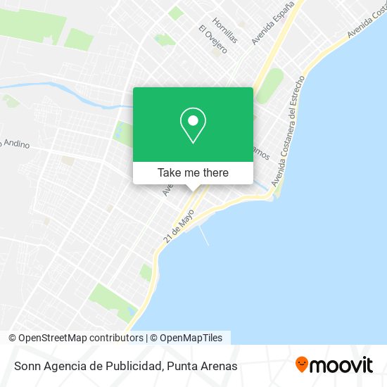 Mapa de Sonn Agencia de Publicidad