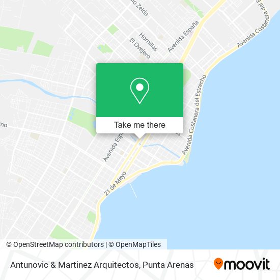 Antunovic & Martinez Arquitectos map