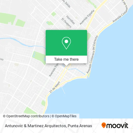 Mapa de Antunovic & Martinez Arquitectos