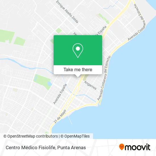 Centro Médico Fisiolife map