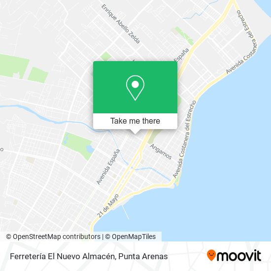 Mapa de Ferretería El Nuevo Almacén