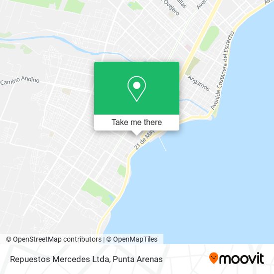 Repuestos Mercedes Ltda map