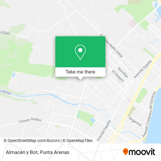Mapa de Almacén y Bot