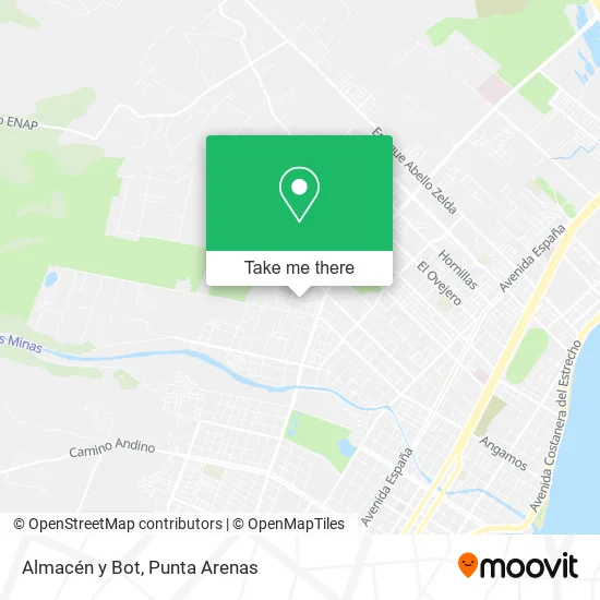 Almacén y Bot map