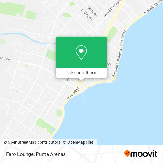 Faro Lounge map