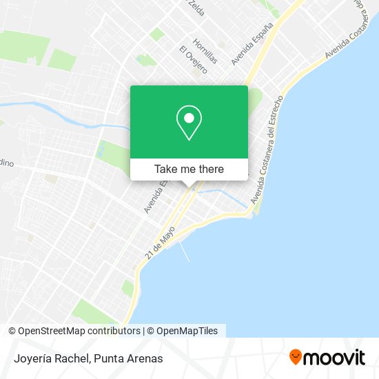 Joyería Rachel map