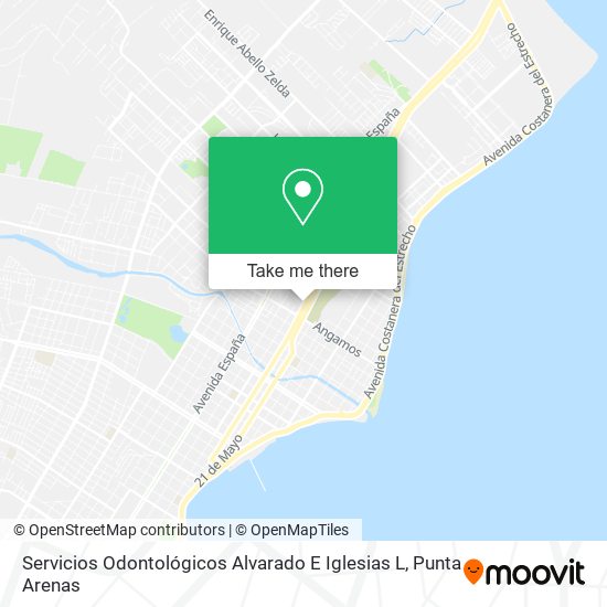 Servicios Odontológicos Alvarado E Iglesias L map