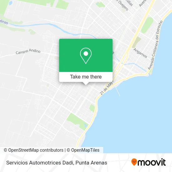 Mapa de Servicios Automotrices Dadi