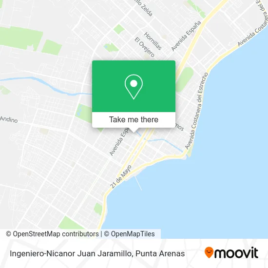 Mapa de Ingeniero-Nicanor Juan Jaramillo
