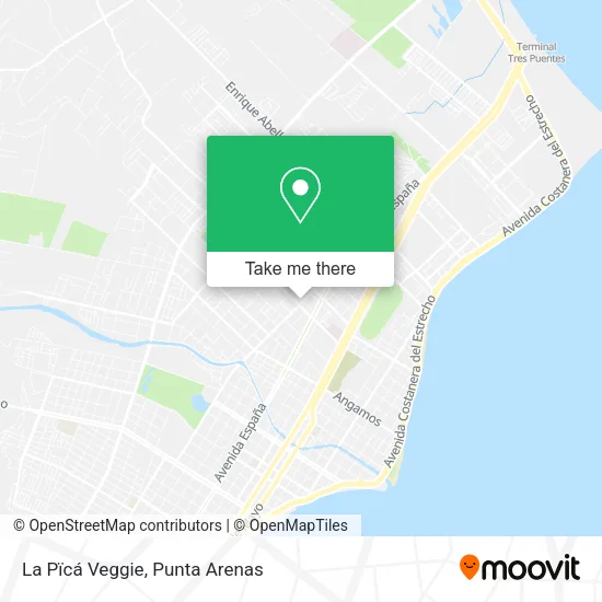 La Pïcá Veggie map