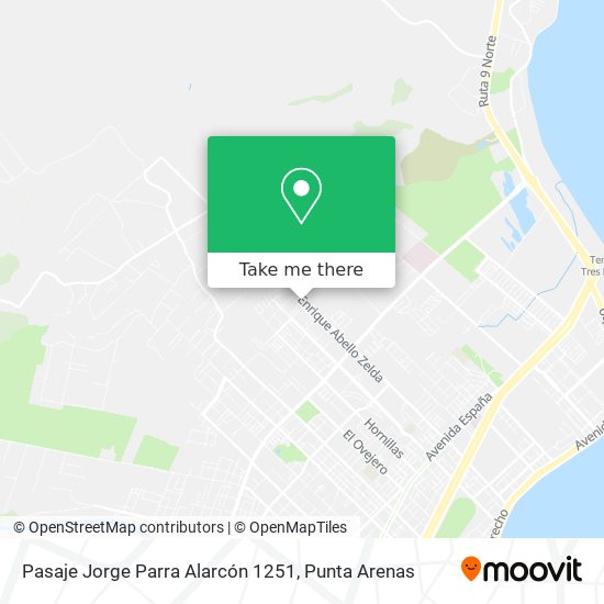 Pasaje Jorge Parra Alarcón 1251 map