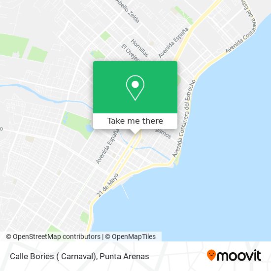 Calle Bories ( Carnaval) map