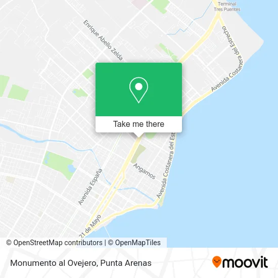 Monumento al Ovejero map