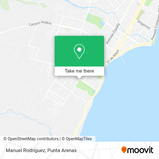 Manuel Rodríguez map