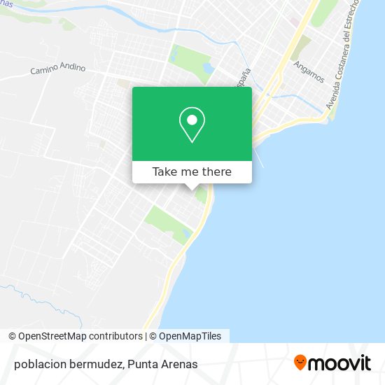 Mapa de poblacion bermudez