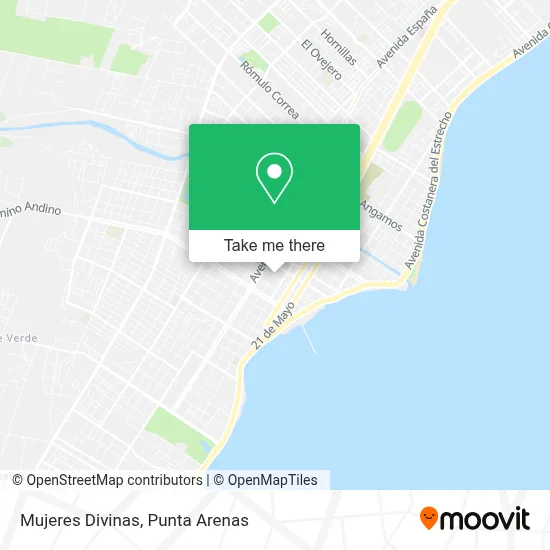 Mujeres Divinas map