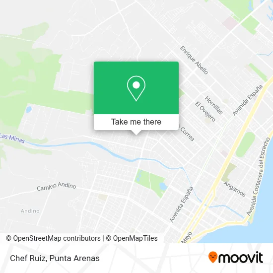 Chef Ruiz map