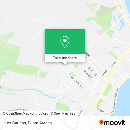 Los Carlitos map