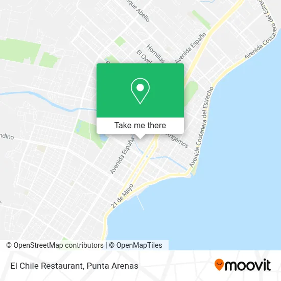 El Chile Restaurant map