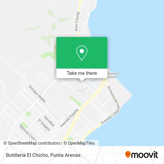 Botilleria El Chicho map