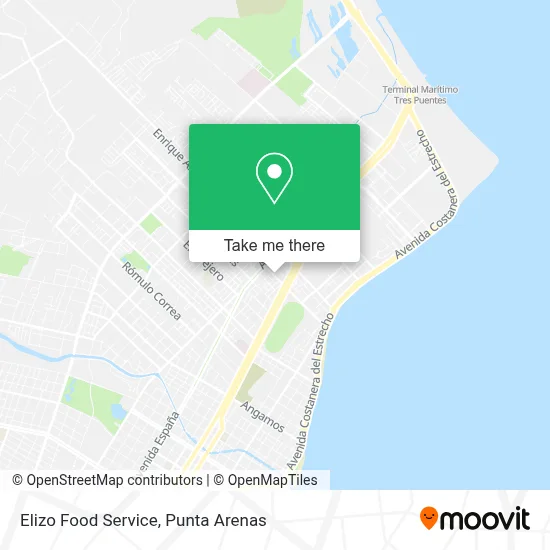 Elizo Food Service map