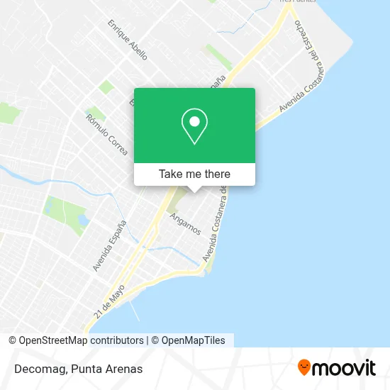 Decomag map