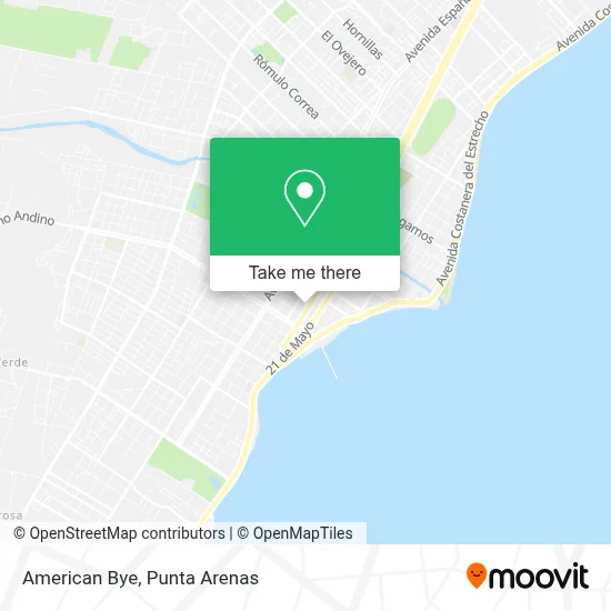 American Bye map